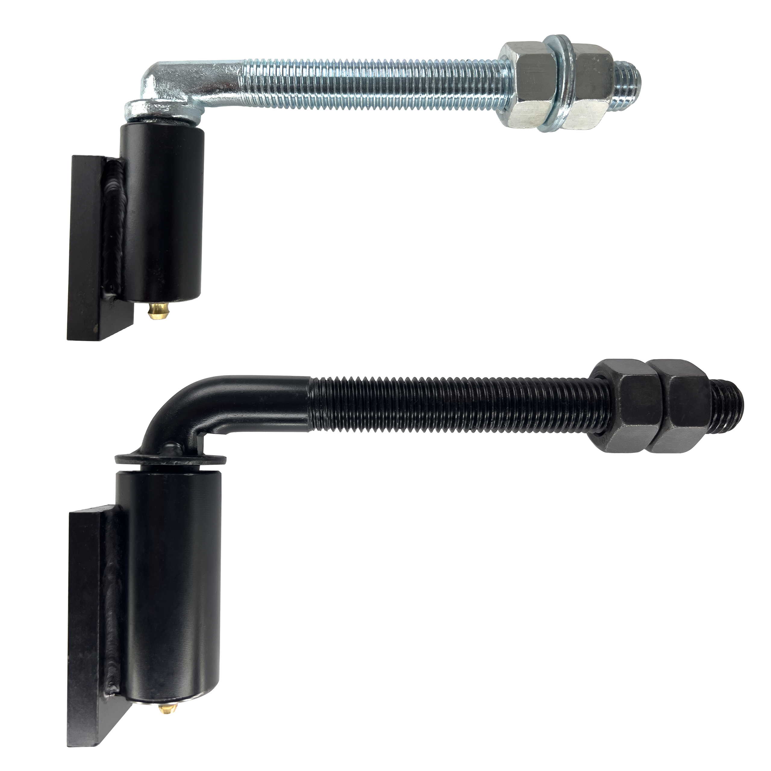 J Bolt Gate Adjustable Weldable Barrel Hinge