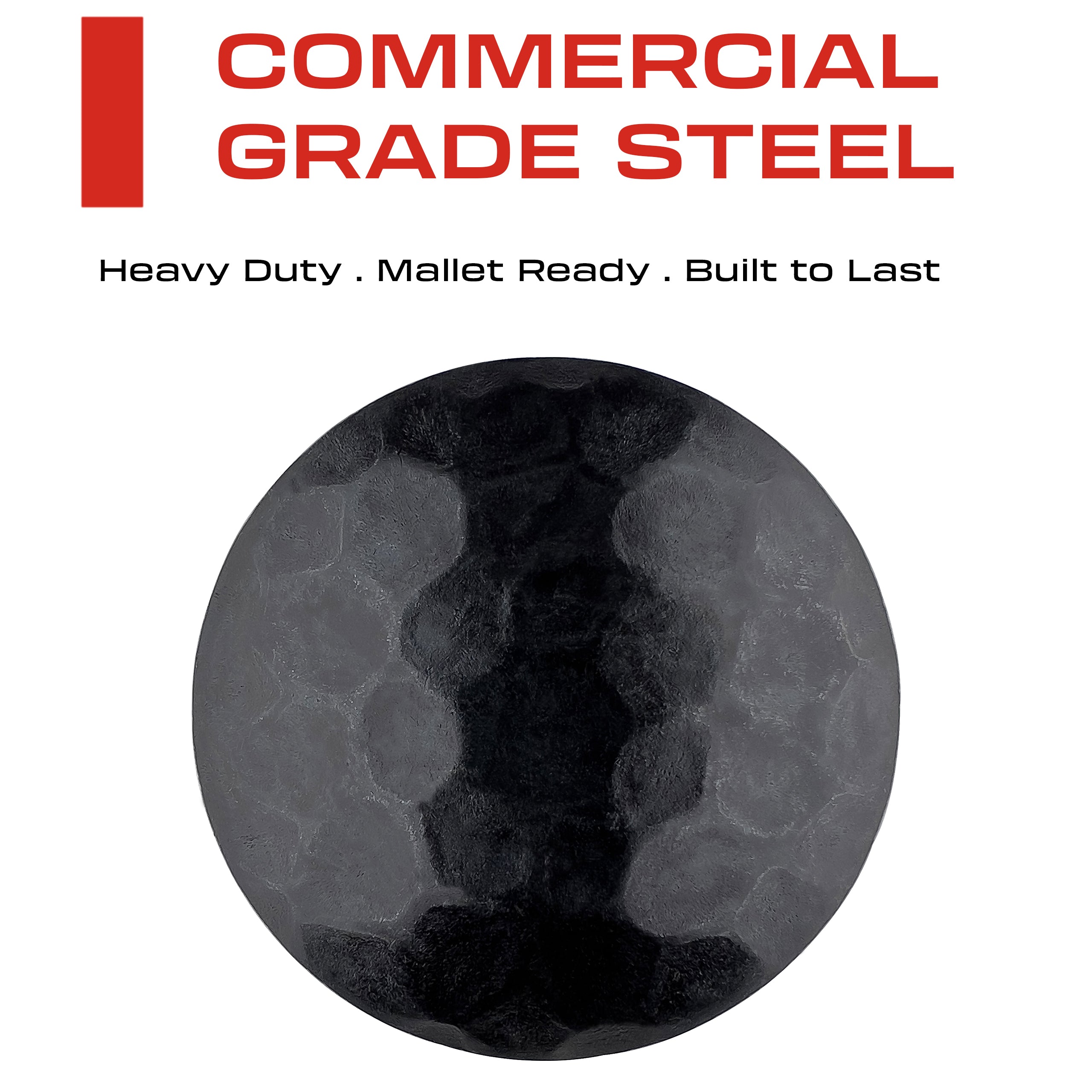 1.75” Decorative Clavo Nail Screw Round Hammered Iron Antique Rustic