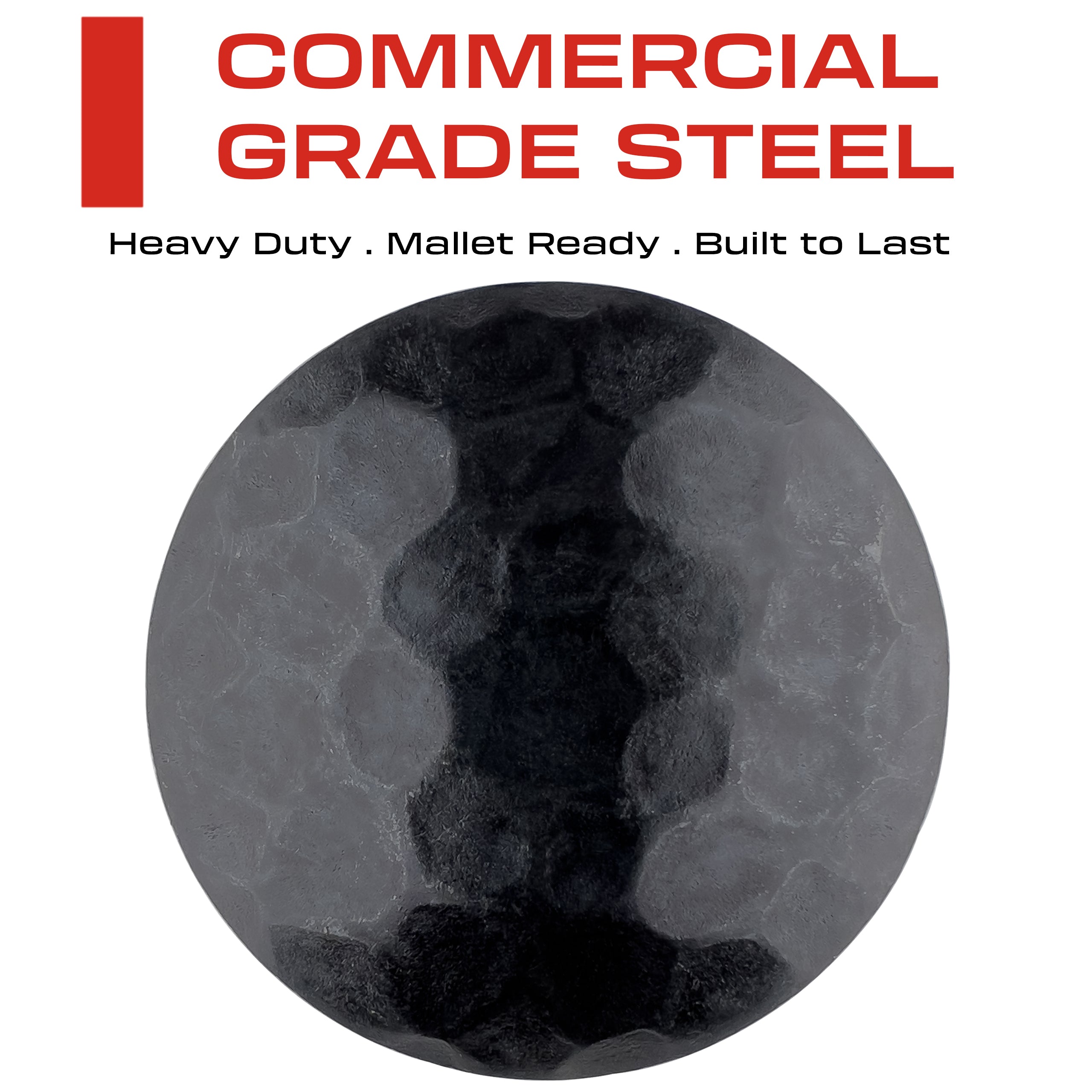 1.75” Decorative Clavo Nail Round Hammered Iron Antique Rustic