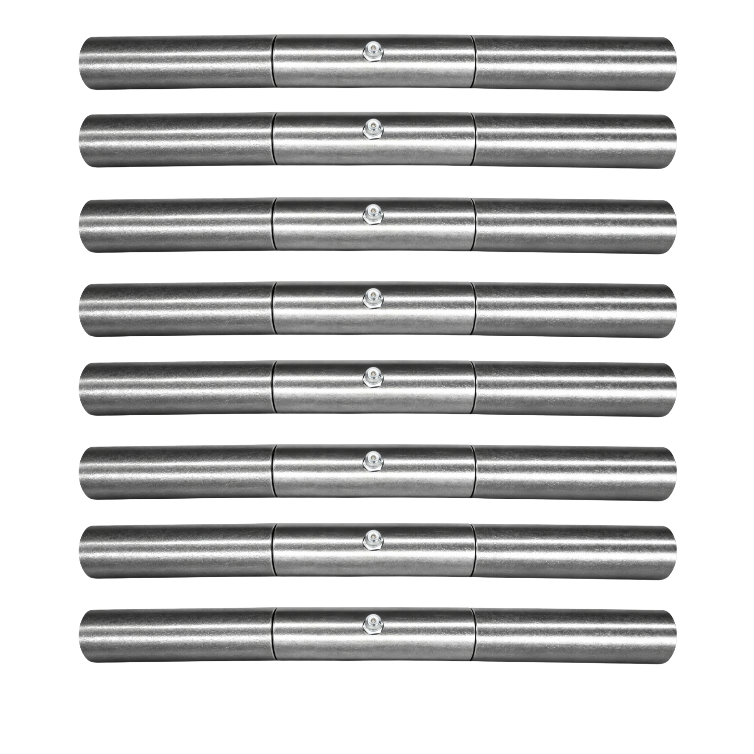 10" Heavy Duty Trailer Ramp Hinges – Greasable Steel, 500 lb Capacity