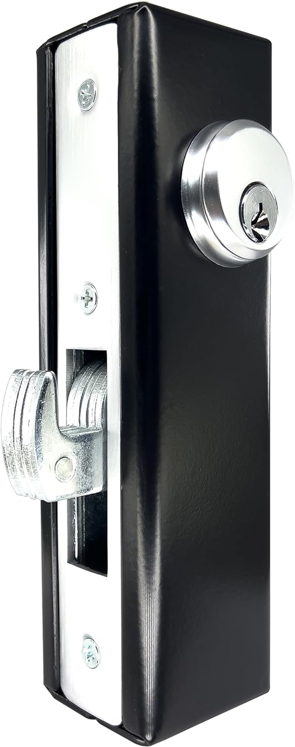 Sliding Gate Hook Mortise Lock & Weldable Steel Box Double Cylinder