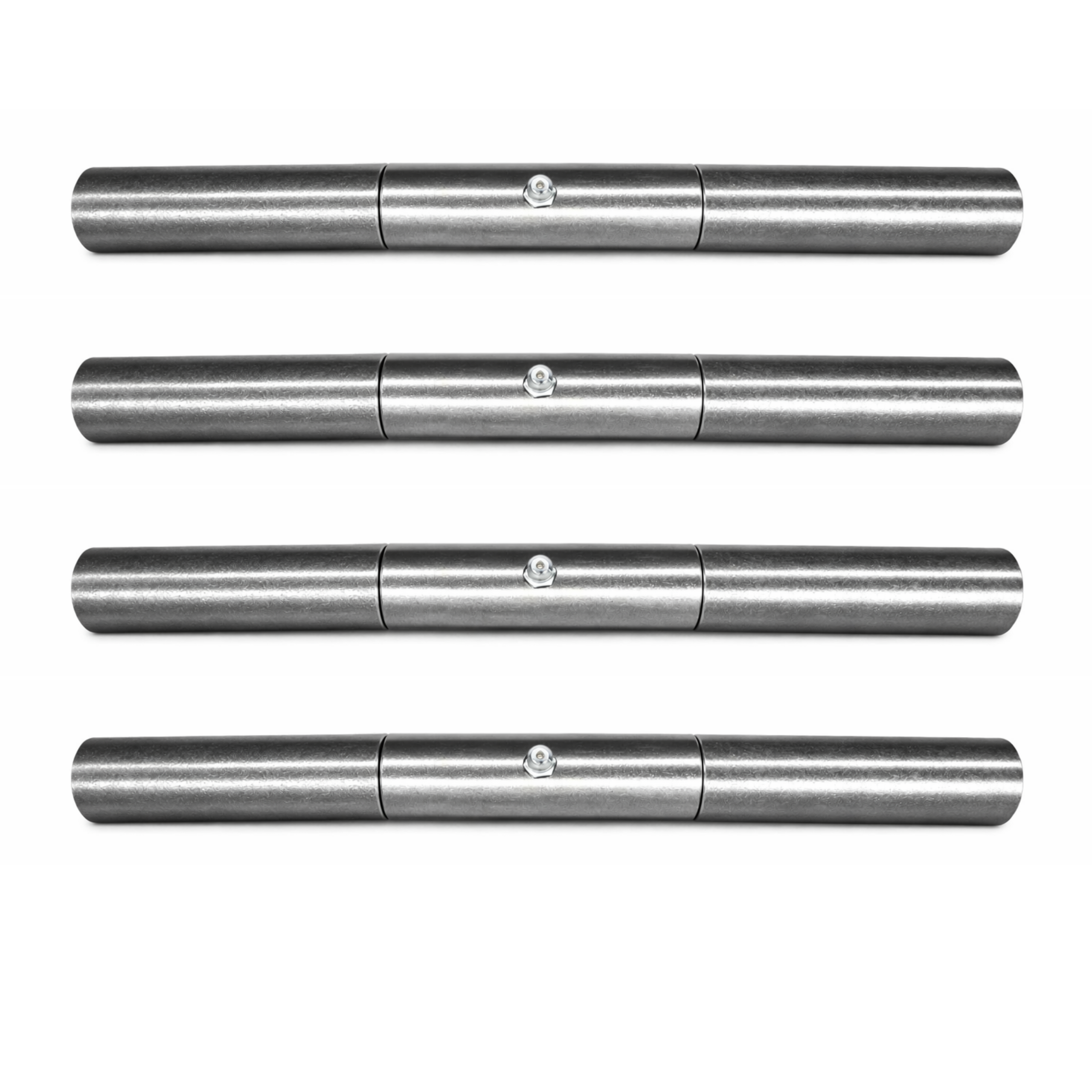 10" Heavy Duty Trailer Ramp Hinges – Greasable Steel, 500 lb Capacity