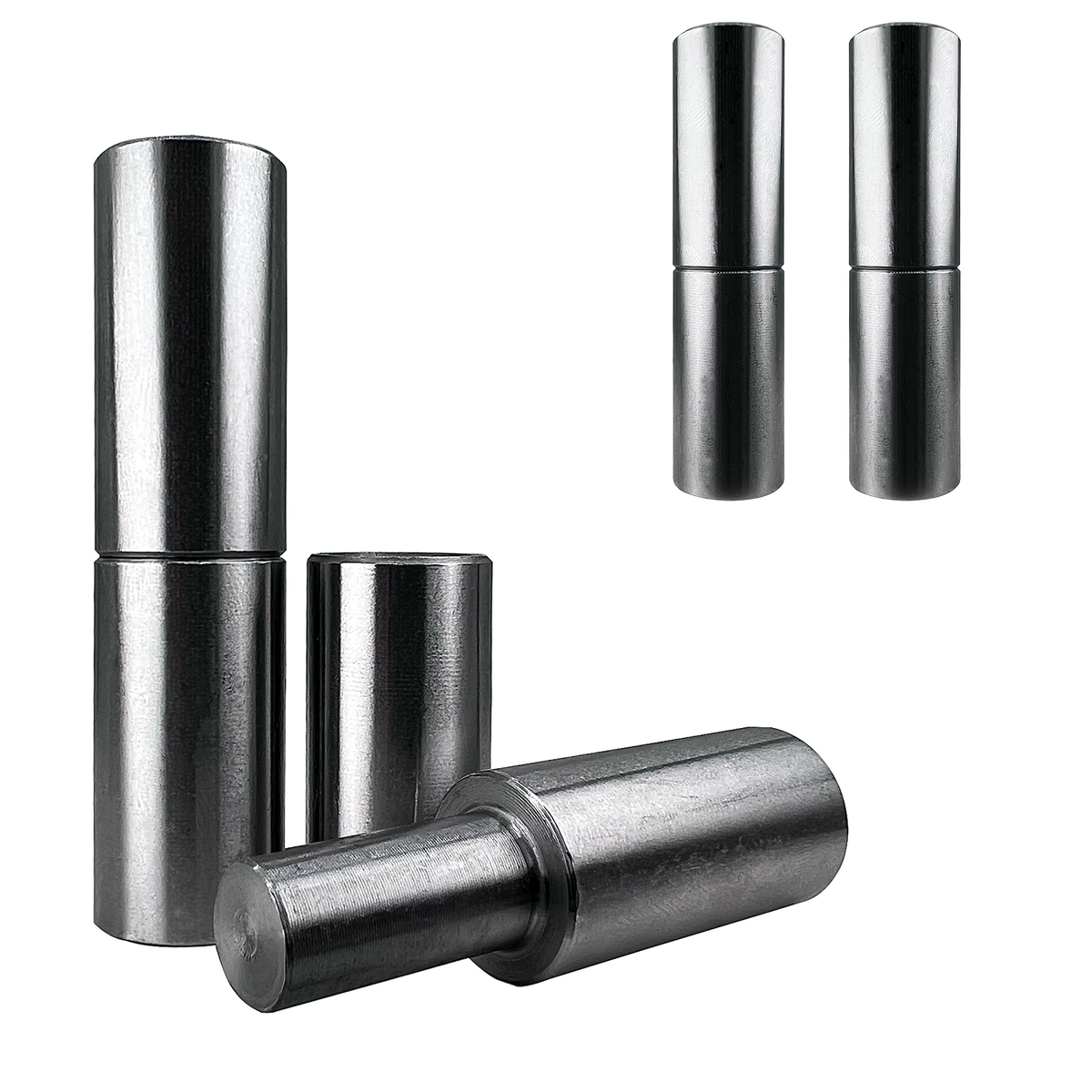 3” Weldable Barrel Hinges 3 Inch x 3/4 Inch Weld On Bullet Door Hinges