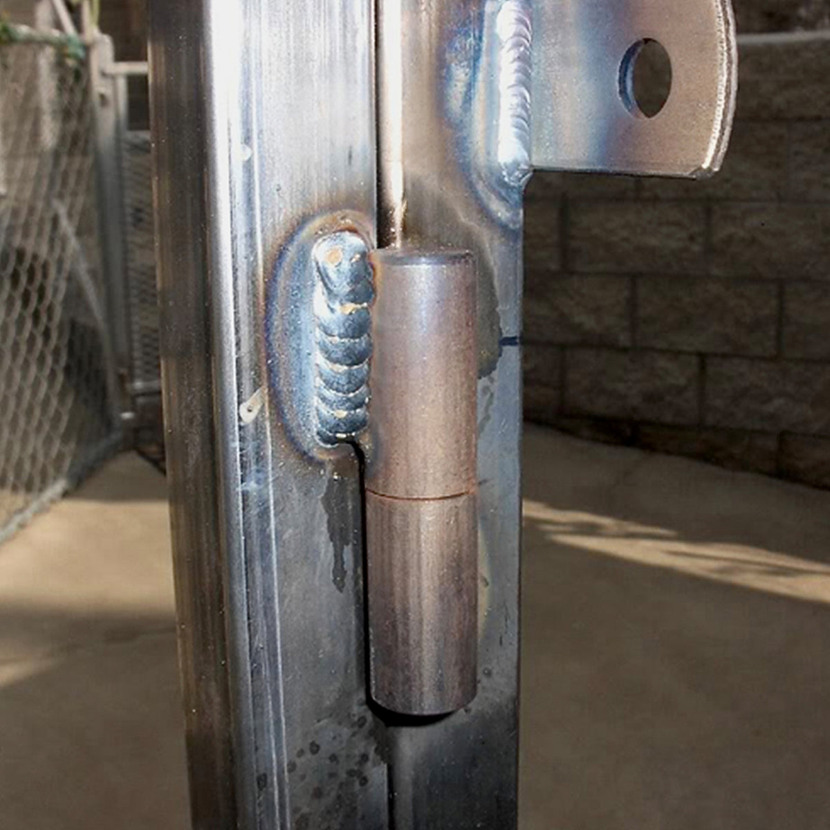 2” Weldable Barrel Hinges 2 Inch x 5/8 Inch Weld On Bullet Door Hinges