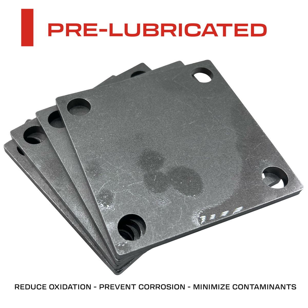 8x8" Weldable Square Steel Metal Baseplate – A36 Heavy Duty Carbon Steel(6mm)