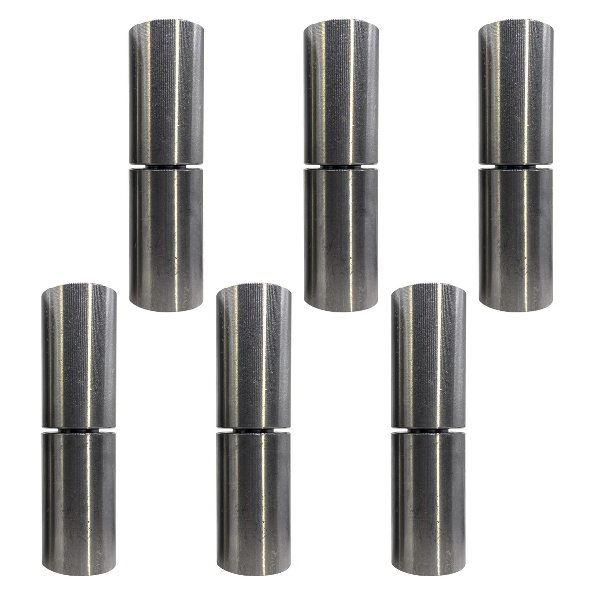 4.75” Weldable Barrel Hinges – 4.79 Inch x 1.334 Inch – Heavy Duty Steel – Weld On Bullet Door Hinges