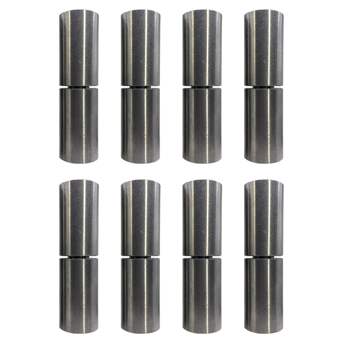 4.75” Weldable Barrel Hinges – 4.79 Inch x 1.334 Inch – Heavy Duty Steel – Weld On Bullet Door Hinges