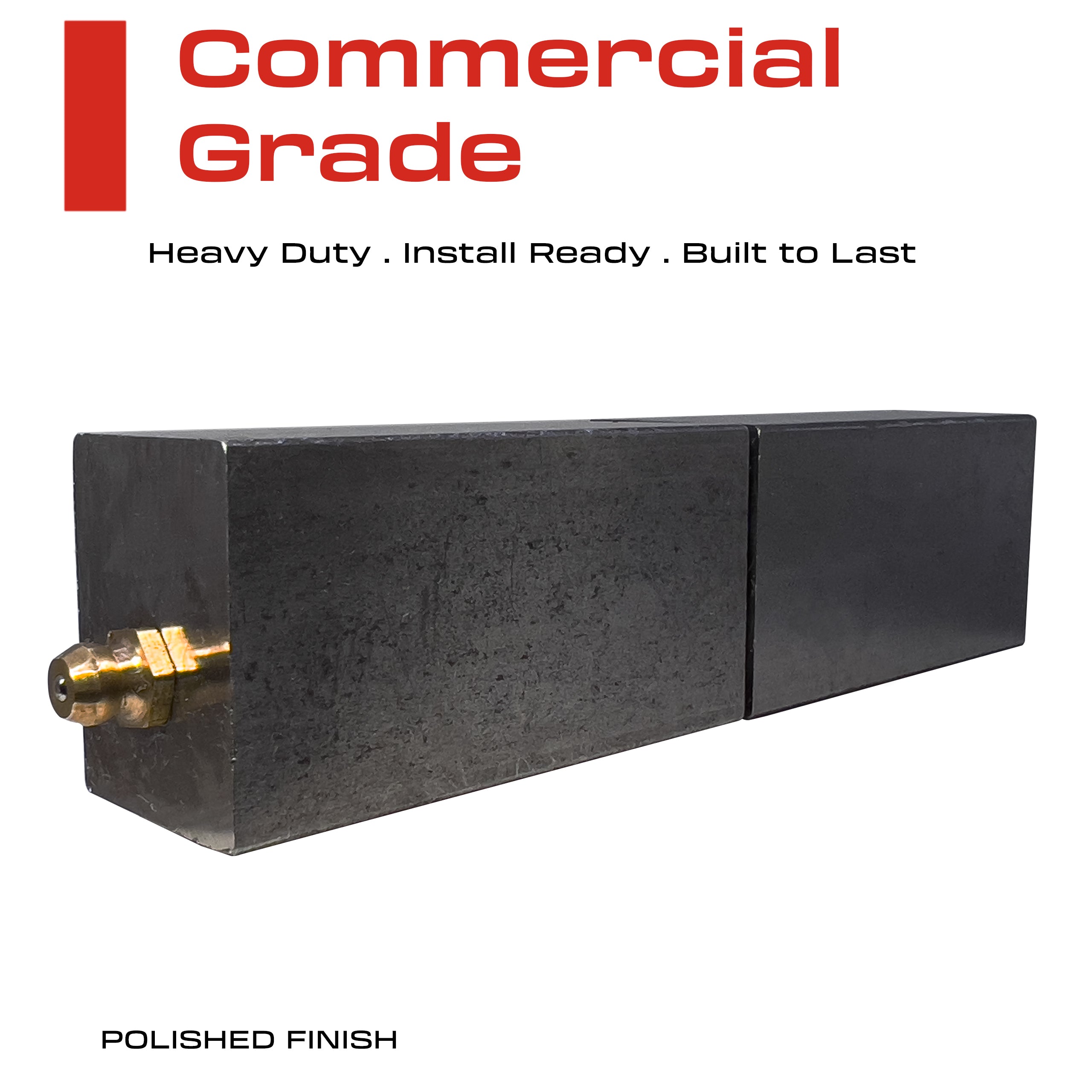 5” Inch  Weldable Rectangle Hinges – Heavy Duty Gate Hinges – Weld On Hinges – Weld On Gate Hinges – Square Hinges Weld On  - Ball Bearing Gate Hinge - Heavy Duty Weldable Hinges