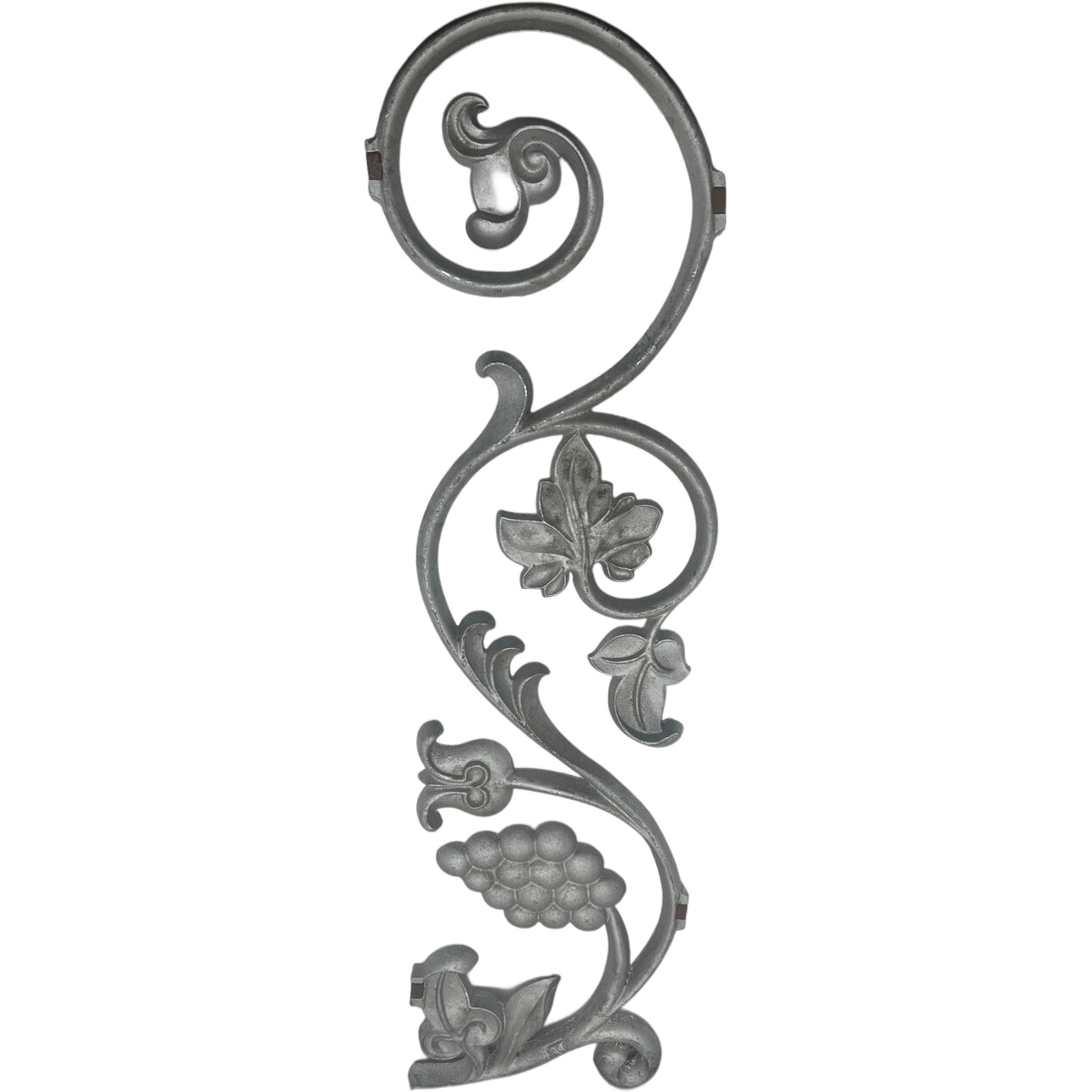 Aluminum Grape Casting – 23-5/8”x 6-1/2” Ornamental Gate & Fence Insert