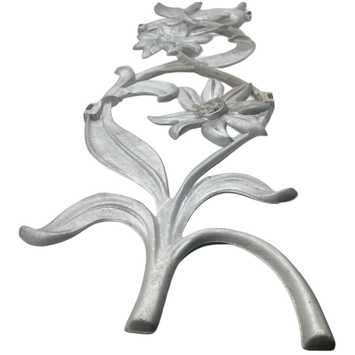 Aluminum Floral Casting – 26-1/2" x 7-1/2" Ornamental Gate & Fence Insert
