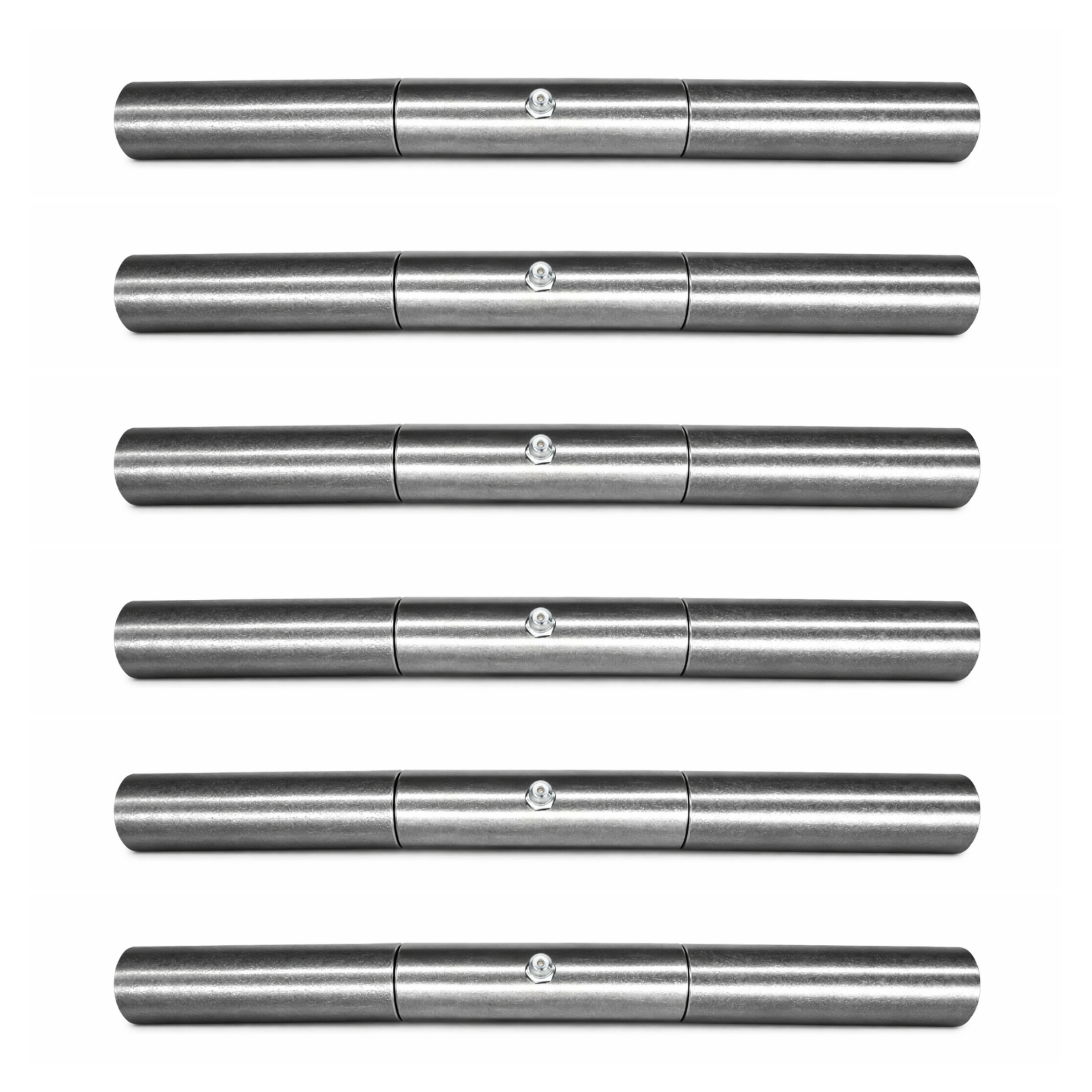 10" Heavy Duty Trailer Ramp Hinges – Greasable Steel, 500 lb Capacity