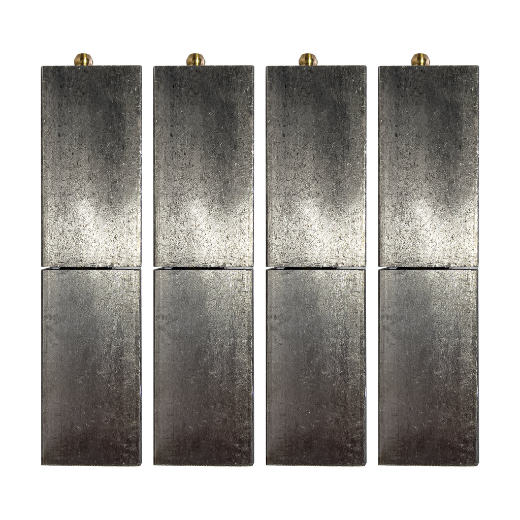 Rectangular Hinge 5” Inch Weldable Rectangle Hinges – Heavy Duty Gate Hinges – Weld On H