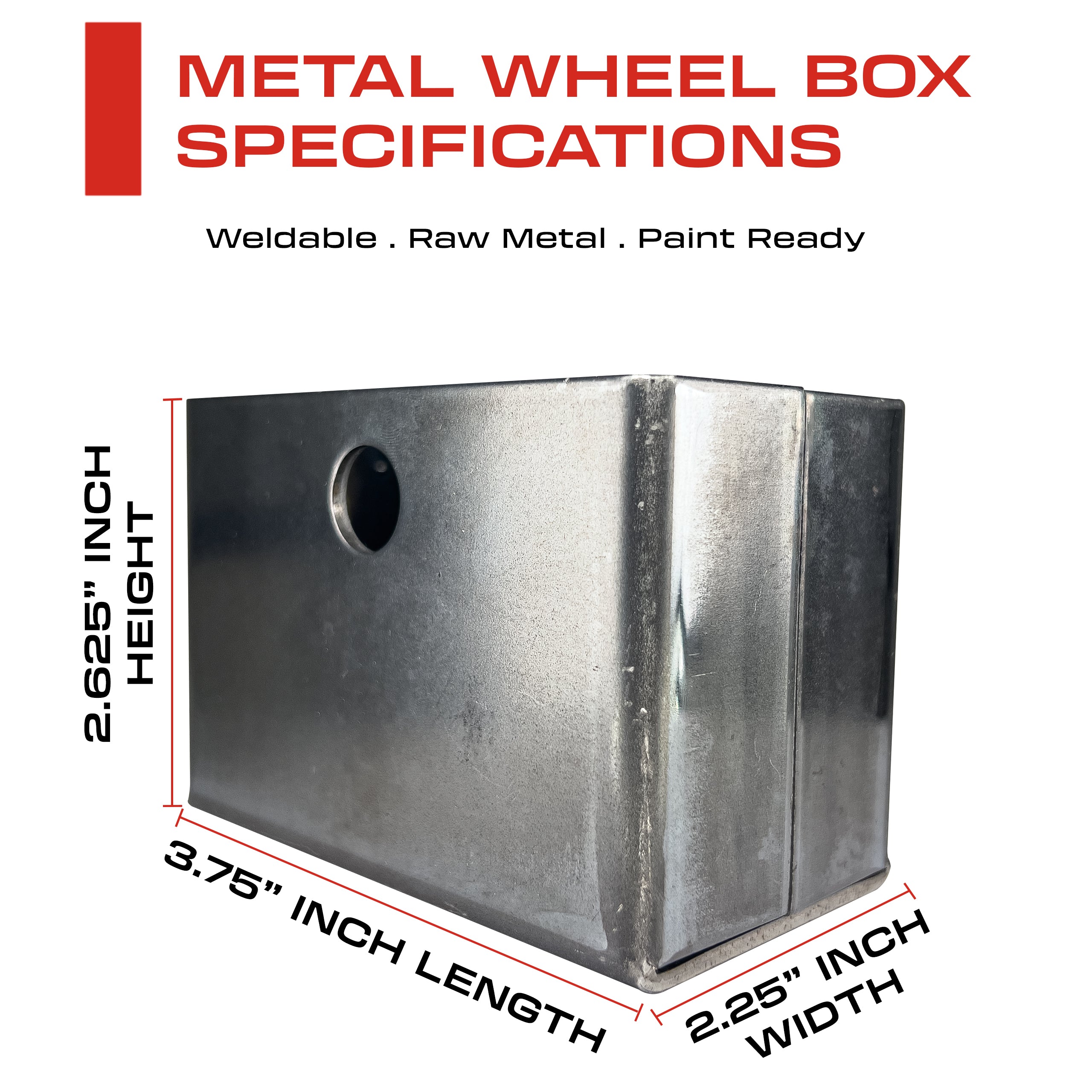 3" Inch Solid Steel V-Groove Sliding Gate Wheel & Box Chrome (Chrome Plated)