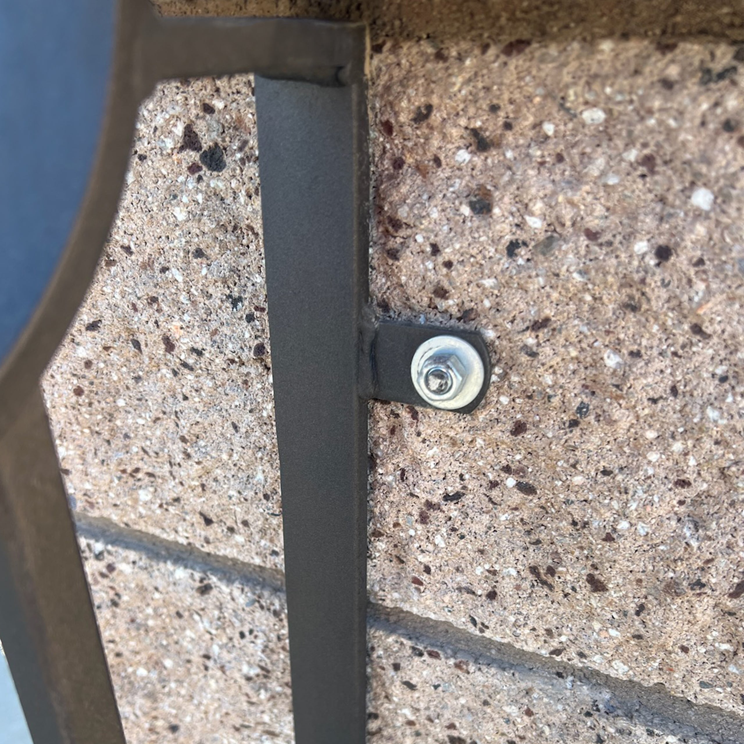 Welding Tabs Metal Weld On Steel Tab 1” W, 1 .5” H , 3/8” Hole, 5mm 3/16” - Heavy Duty