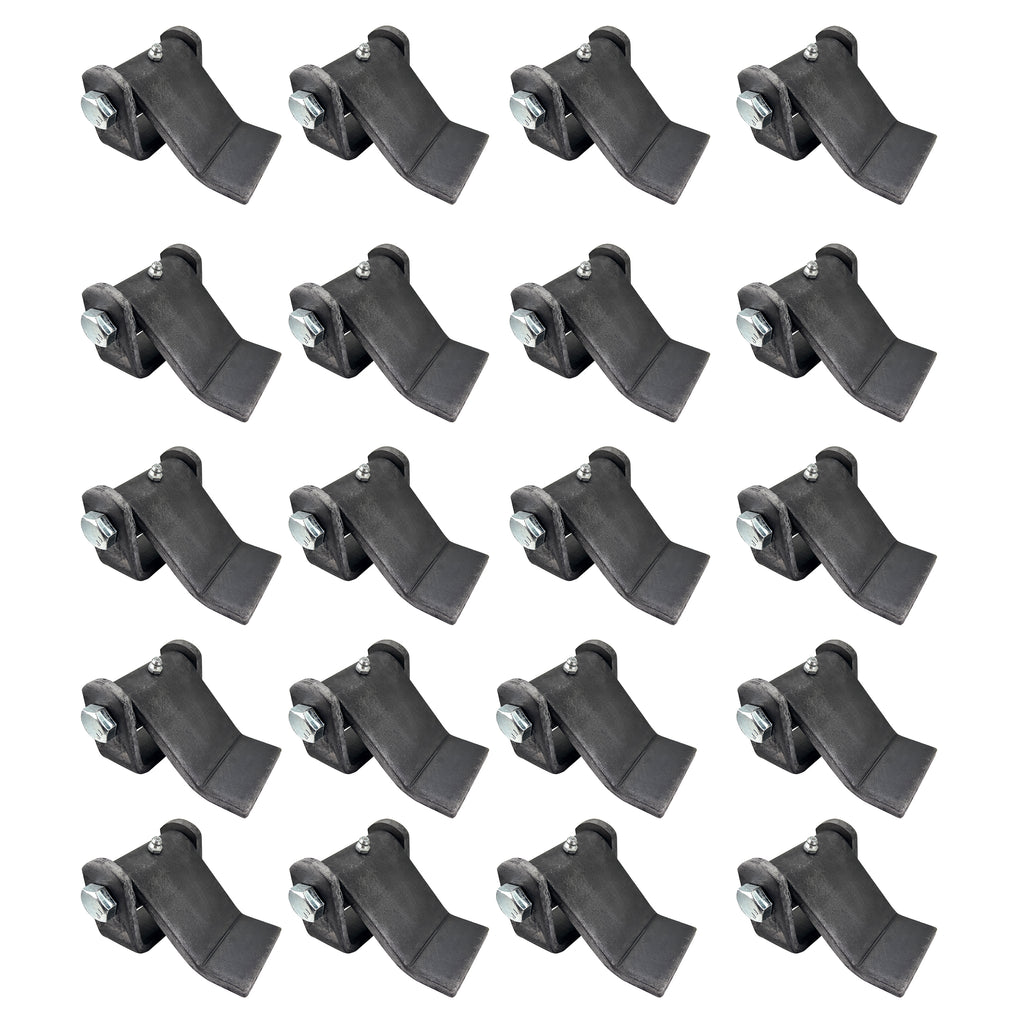 thumbnail image 2 of OTTFF 8 Pack 4 X 17/32" Weld On Bullet Hinges With Grease Zerk 2 of 11
