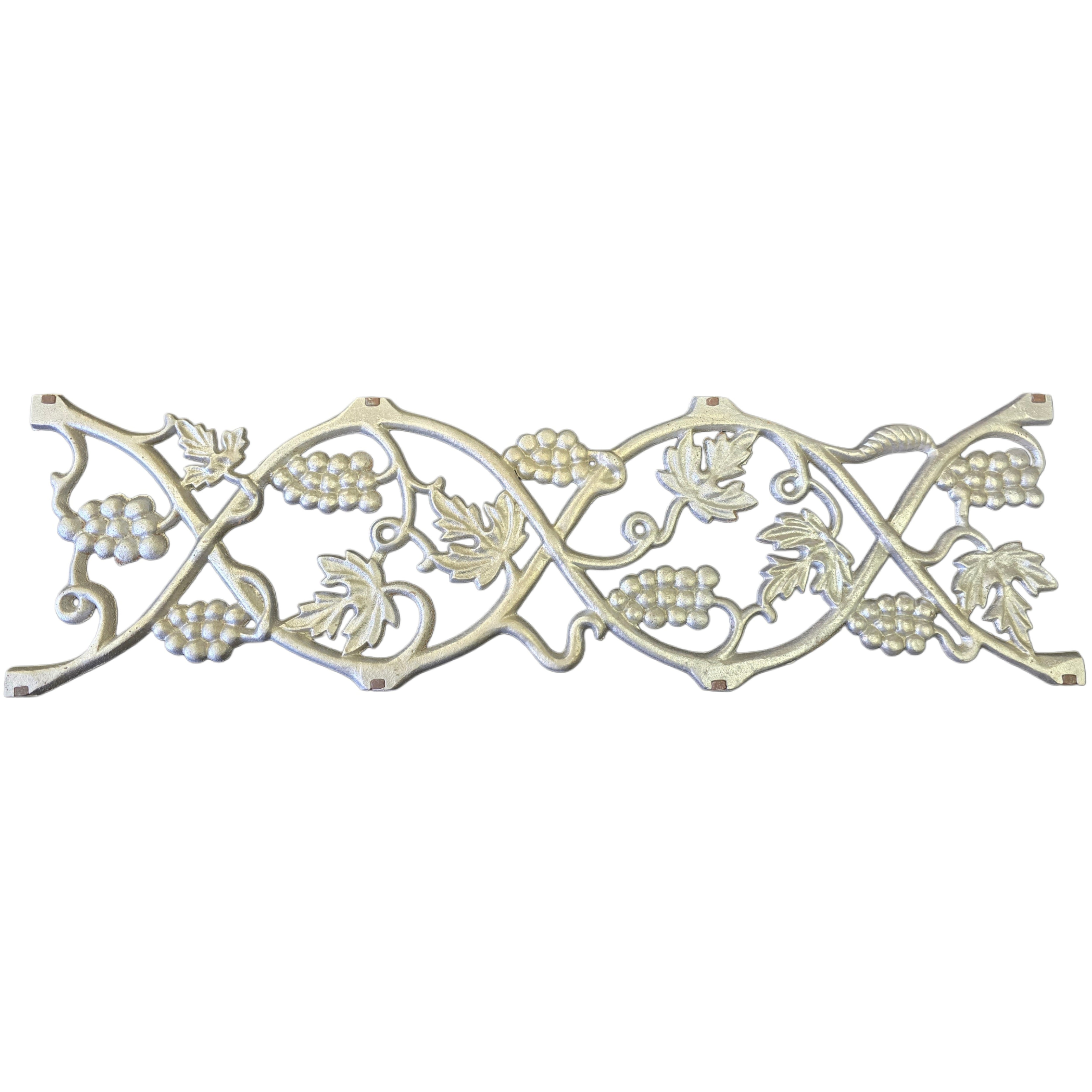Aluminum Grape Casting – 26-3/8" x 7-3/8" Ornamental Gate & Fence Insert