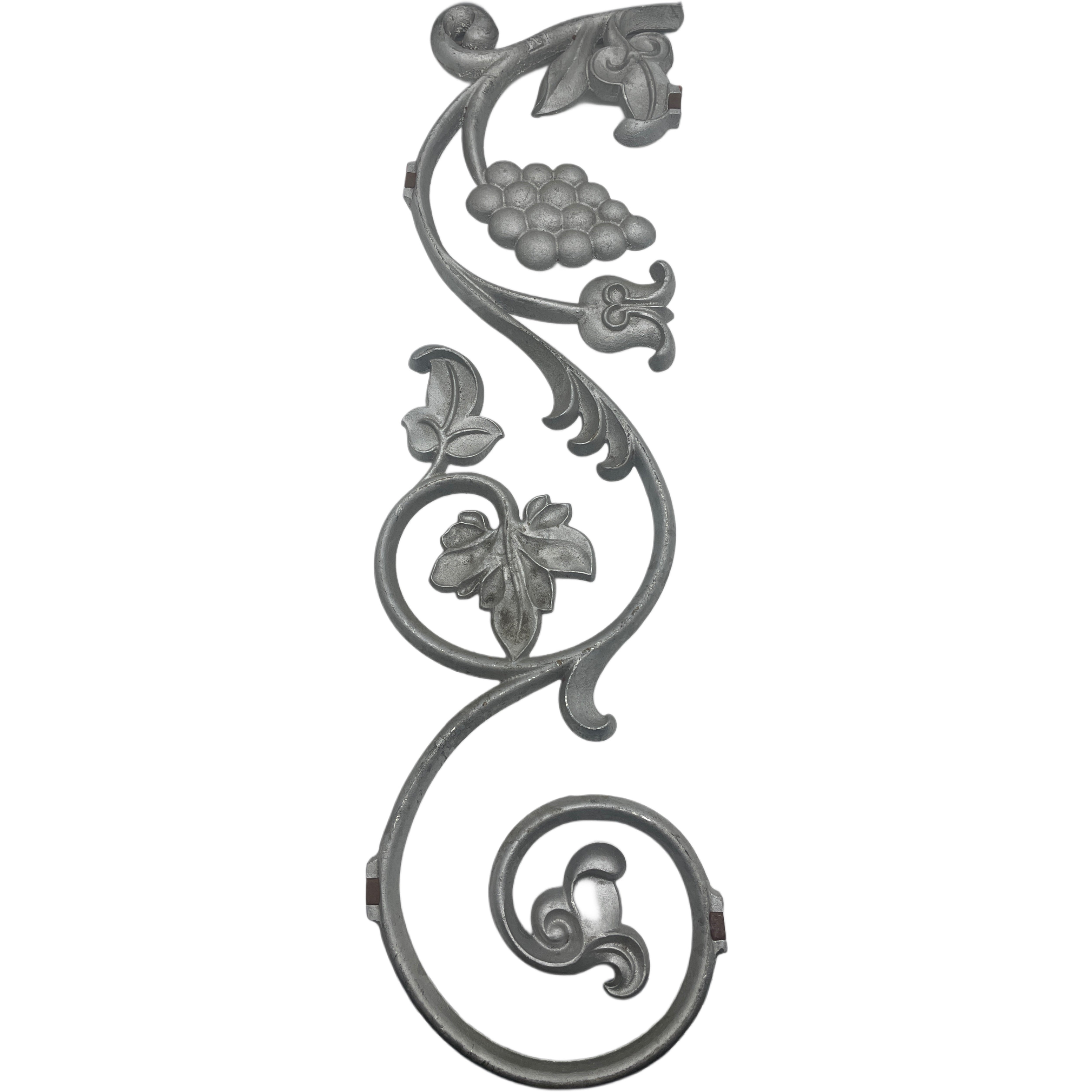 Aluminum Grape Casting – 23-5/8”x 6-1/2” Ornamental Gate & Fence Insert