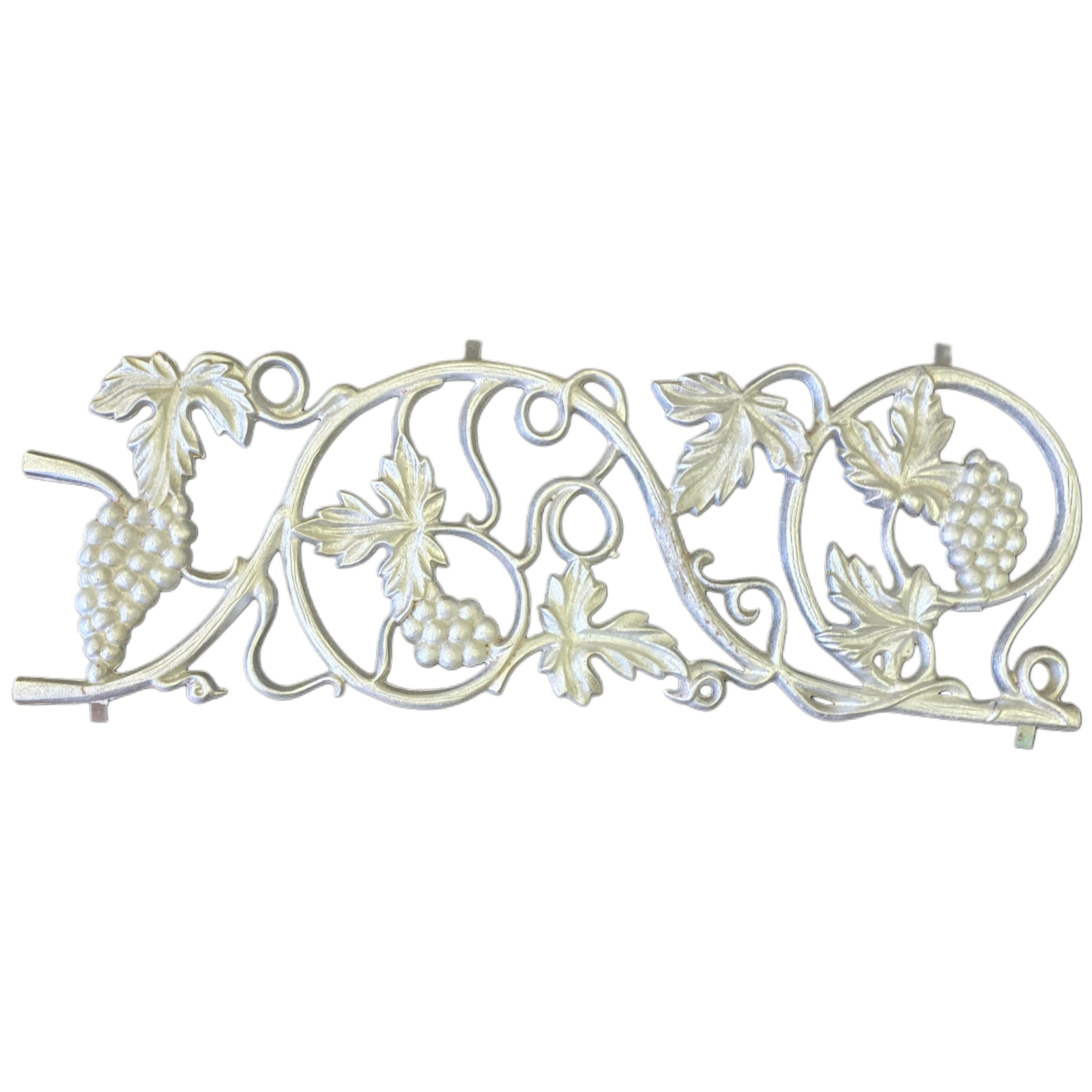 Aluminum Grape Casting – 25-1/2" x 9-1/2" Ornamental Gate & Fence Inse