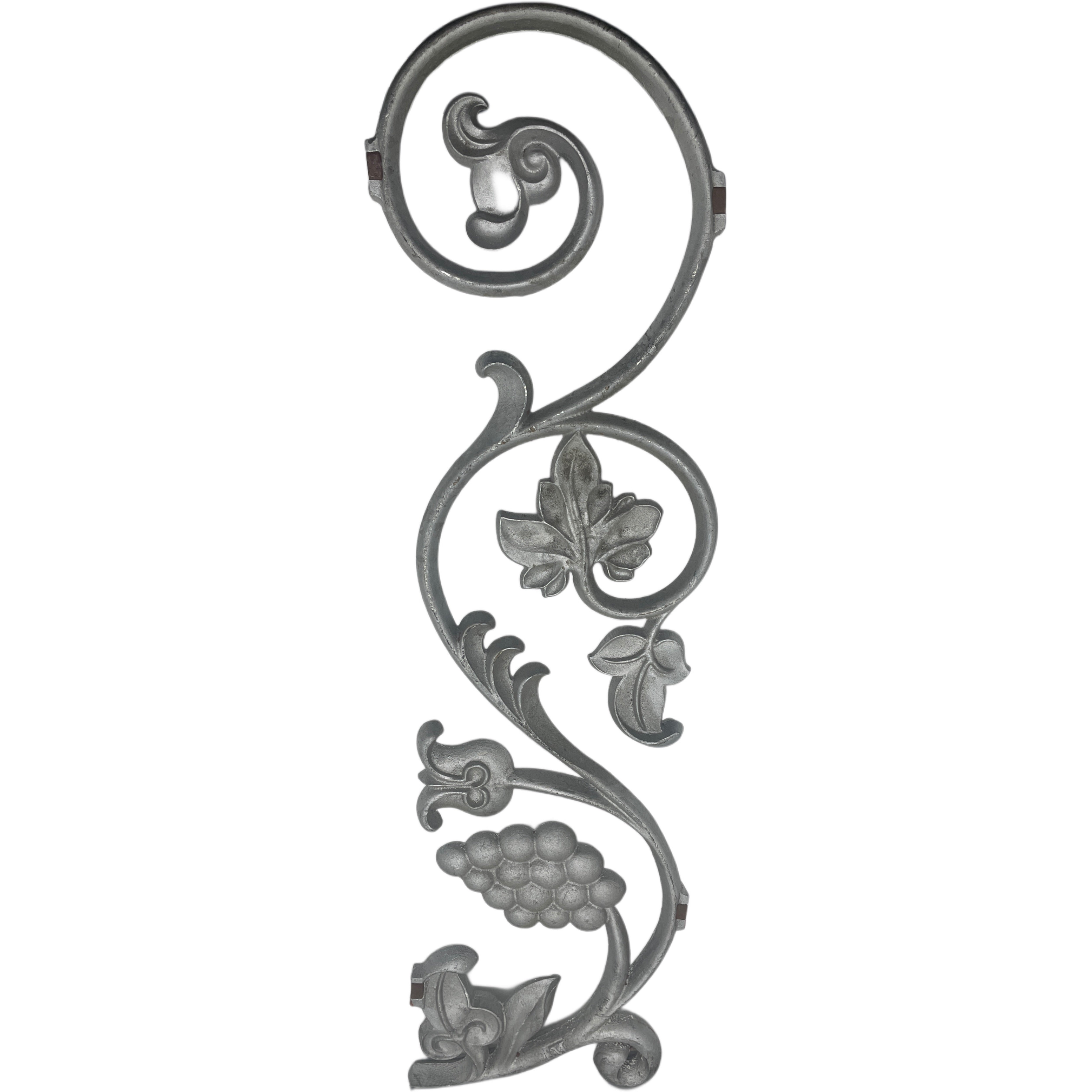 Aluminum Grape Casting – 23-5/8”x 6-1/2” Ornamental Gate & Fence Insert
