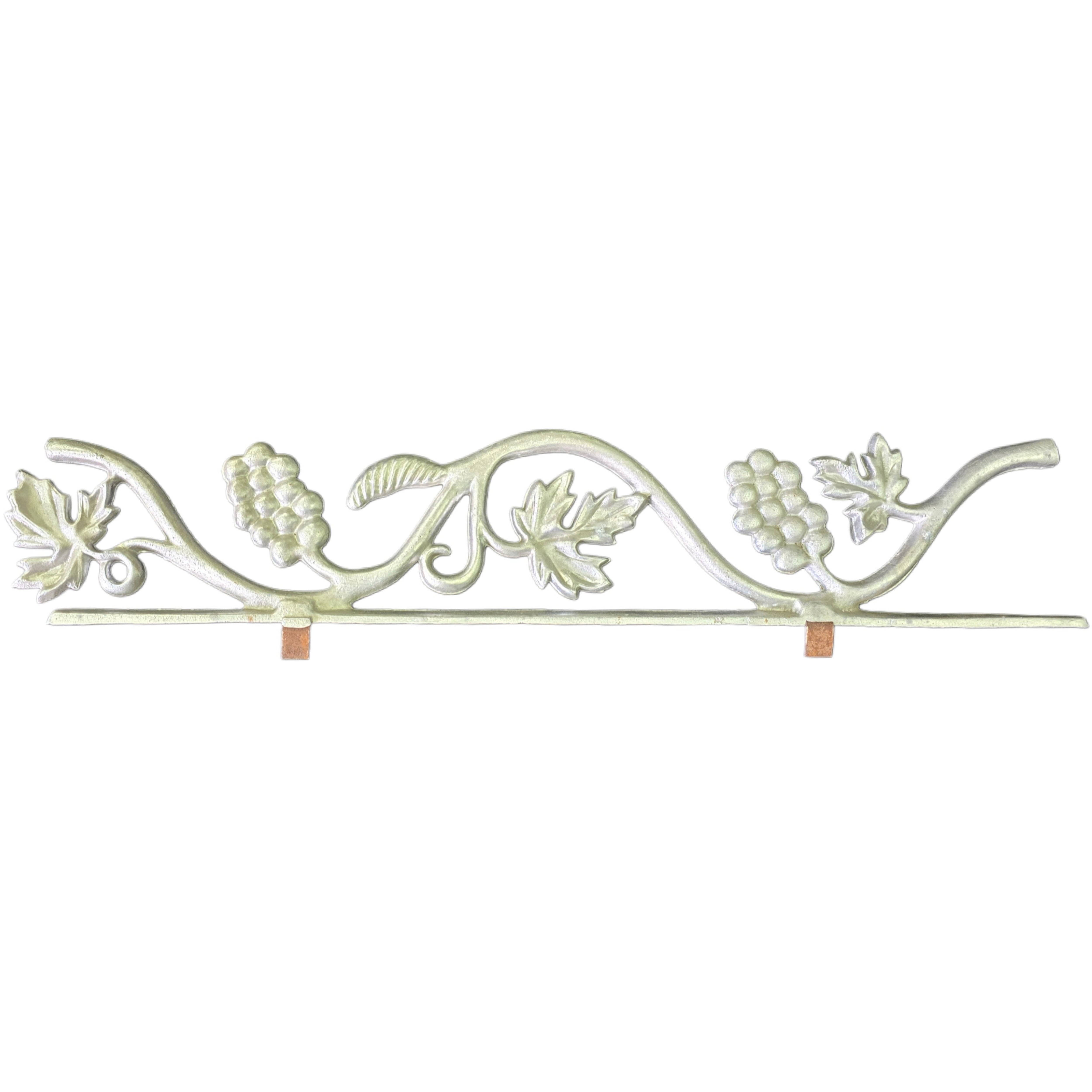 Aluminum Grape Casting – 21-1/4" x 4" Ornamental Gate & Fence Insert